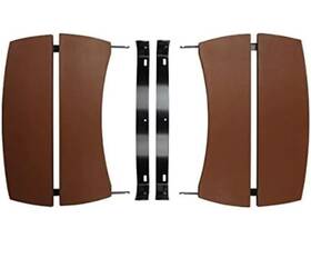 Quantfire 747045461624 Side Shelves Big Green Egg Accessories Composite 2 Slat Mates
