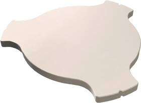 Psb-15 Quantfire Ceramic Plate Setter For Large Big Green Egg 18 No Legs Ivory White