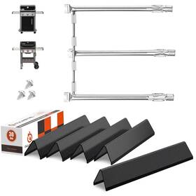 69787 Qulimetal 739319957209 Spirit E310 Grill Parts 7636 Flavorizer 18.1 Inch Porcelain Steel