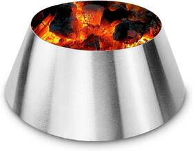 Qulimetal 769638026324 Bbq Whirlpool For Weber Kettle 22 26.75 Inches Wsm Big Green Egg Kamado Joe