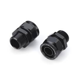 568-1212 Redrock Performance 2pcs 3/4 Inch Straight Air System Fittings With Male Npt Thread Leak Pr