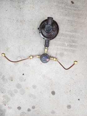7525b34 Rego 817077021384 Regulator Propane Automatic Changeover