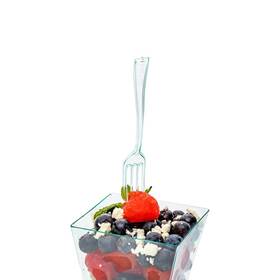 Rwp0057g-100 Restaurantware 4 Inch Mini Forks 100 Disposable Tiny - Heavy-duty Pair
