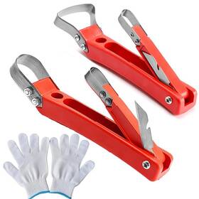 Cz056 Reyroltay Multifunctional Bark Scraper Remover Set Heavy-duty Steel With Grafting Knife