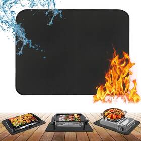 Rhino Valley 723314196725 Under Grill Mat 24 X 31 Inch Mats For Outdoor Double-sided Fire