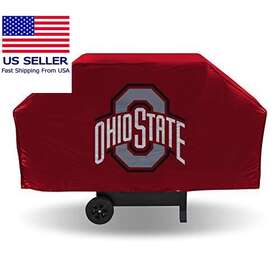 Bcs300106 Rico Industries Ncaa Vinyl Grill Cover Ohio State One Size Team Color