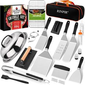 Rinpir 744110572766 33pcs Griddle Accessories Kit For Blackstone Flat Top Grill Tools W
