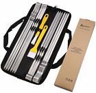 G12-a03 Rligbpslvx Romanticist Xtra Wide Bbq Grill Barbecue Skewers Flat Stainless