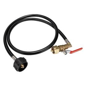 Roastove 727536779582 Propane Refill Adapter Hose 48 Inch With On/off Control Valve350psi High Pressure Re