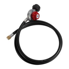 Rf2004 Roastove 5 Feet 0-20 Psi Adjustable High Pressure Propane Regulator With Hose For Qcc1