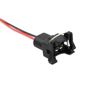 Fba1538 Rotary13b1 Fuel Injector Connector Ev1 Type Plug Clip Pigtail - By 3 Inches