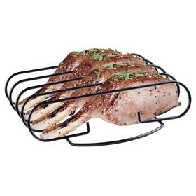 Kl1106 Royal Gourmet Non-stick Rib Rack Holds 4 Racks For Grilling &