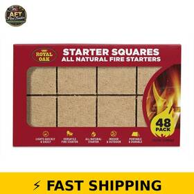 Royal Oak 016800024047 48 Count Starter Squares