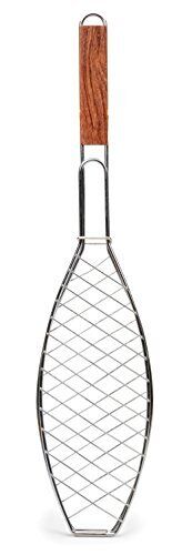 Bq-1fsh Rsvp International 053796500520 Endurance Bbq Fish Basket Fit 1 Whole