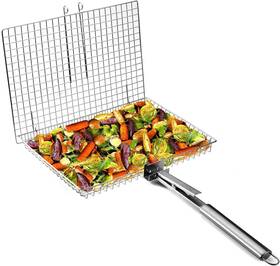 Rtt 705888184438 Grill Basket Extra Largegrill Accessories For Outdoor Grillgrilling Gifts