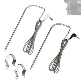 Rugam 313114350337 Replacement Meat Probes For Traeger Wood Pellet Grill Compatible With Pit Boss