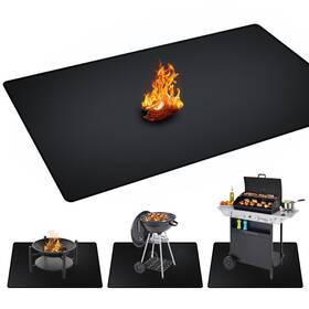 Hdc229 Rumlick 48 X 30 Inch Under Grill Mats For Outdoor Double-sided Fireproo