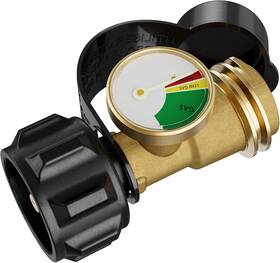 Rushare 711181300062 Propane Tank Gauge Level Indicator For 5-20lb Tanks Universal Rv Camper Ga