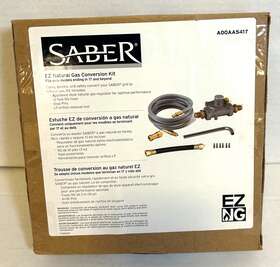 A00aa5417 Saber Grills Ez Natural Gas Grill Conversion Kit Complete New