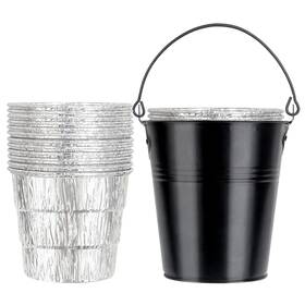 Safbbcue 792332123419 Pellet Smoker Grill Drip Grease Bucket With 20-pack Disposable Foil Li