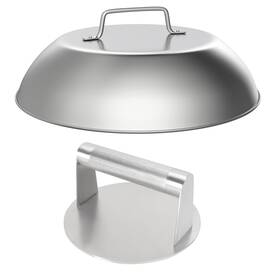 Safbbcue Pres 9dome-2pcs Melting Dome Griddle Accessories For Blackstone 5.5ftft Burger Press &