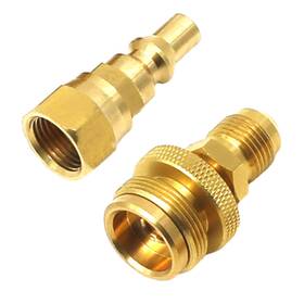 Fnqj1163 Saihisday 1lb Propane Disposal Adapter Fitting With 1/4 Inch Quick Connect Disconnect Plug