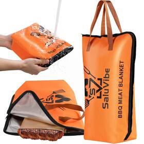 Bbq-ox21-o Saluvibe Bbq Meat Resting Blanket Smoker Insulated Brisket Bag For Turkey Pork Shou