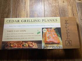 Sautee Cedar Company 892805000015 Grilling Planks Set Of 2 Western Red 15 Inch