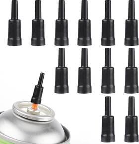 74772 Savita 12pcs Butane Tank Adapter Propane Gas Refill Tips Nozzle Repla
