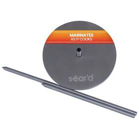 Seard 856965008175 Stainless Vertical Skewer Barbecue Spit Grill Bbq Great For Tacos Al Past