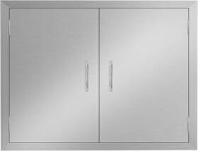 Sy-bz-1138 Seeutek Outdoor Kitchen Doors Bbq Access Door 30 Inch W X 21 H Silver