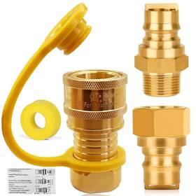 Sekvira 789344623952 3/4 Inch Natural Gas Quick Connect Hose