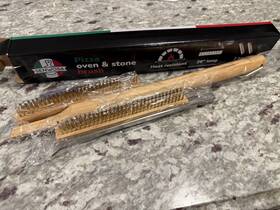 Senwosa 5903137501189 26 Inch Pizza Oven Brush With Stone Scraper Comes Two Brushes