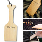 Sgb014 Cook Time Wooden Grill Scraper Natural Wood Bbq 607376093065