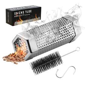 Tube-1 Shikori Smoker Tube Stainless Steel Pellet For Cold 5 Hours Of Bi