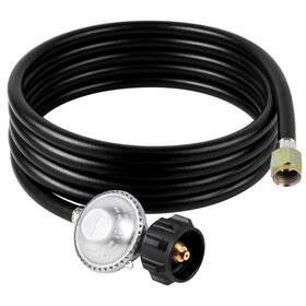 Shinestar 606413870508 12 Feet Low Pressure Propane Hose With Regulator For Gas Grill Fi