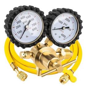 Sy2445 Siasky Nitrogen Regulator With 1/4-inch Male Flare Outlet 0-800 Psi Delivery