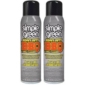 Simple Green 7170100300001 Heavy-duty Aerosol Bbq And Grill Cleaner 2-pack