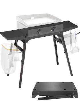 Sivsis 761241926107 Blackstone Griddle Stand For 17 Inch Or 22 Portable Grill Stan