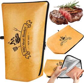 Skeufy 313114571527 Bbq Blanket For Resting Meat 21 In Reusable Insulated Smoker Grilling Resti