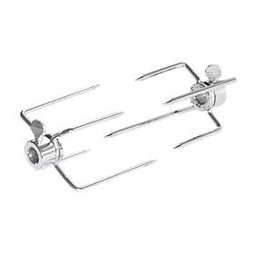 Sk-qd0033-ss2-a Skyflame Heavy Duty Stainless Steel Rotisserie Meat Forks - Fits 1/2-inch And 3/8-inch