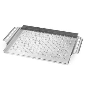 Sk-qd0224-ss1 Skyflame Stainless Steel Grill Basket For Outdoor/indoor And Smoker Bbq A
