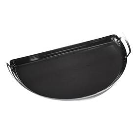 Slow N Sear 019962699344 Sns Grills Ftn Porcelain Drip Roast Pan For Kettle Grilling All-