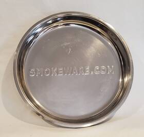 Smokeware 850000935273 304 Grade Stainless Drip Grill Pan 10 Inch Heavy Duty Resuseable