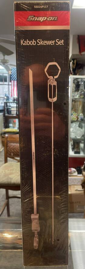 Ssx24p117 Snap-on Tools Kabob Skewer Set New Sealed Made In Usa Stainless
