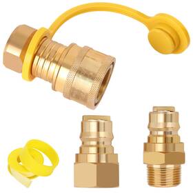 Sobalai 785249178382 3/4 Inch Natural Gas/propane Quick Connect Fittings Convert For Pipe Gas
