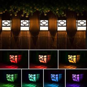 8519 Solpex Solar Deck Lights Fence 2 Modes 8 Pack Light