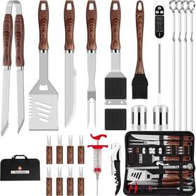 Spartasake 313053840890 Bbq Grilling Accessories - Stainless Steel Barbecue Grill Tools Kit