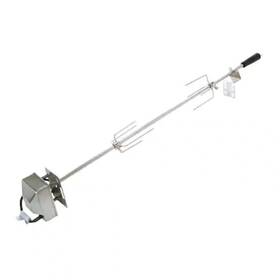 790-0007b Spire 32 Inch Stainless Steel Rotisserie Grilling Kit With Motor To Fireboxes