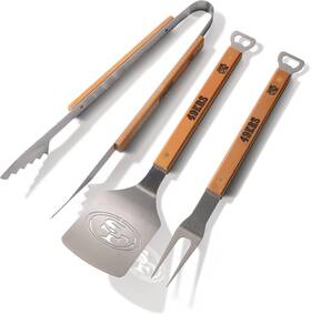 7012353 Sportula Products Youthefan Nfl Classic 3pc Bbq Grill Set